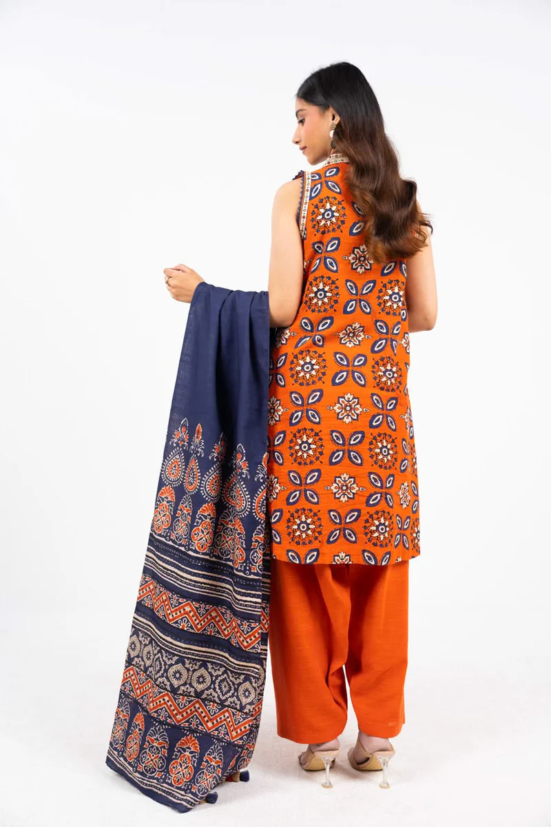 2P Printed Khaddar - Image 2